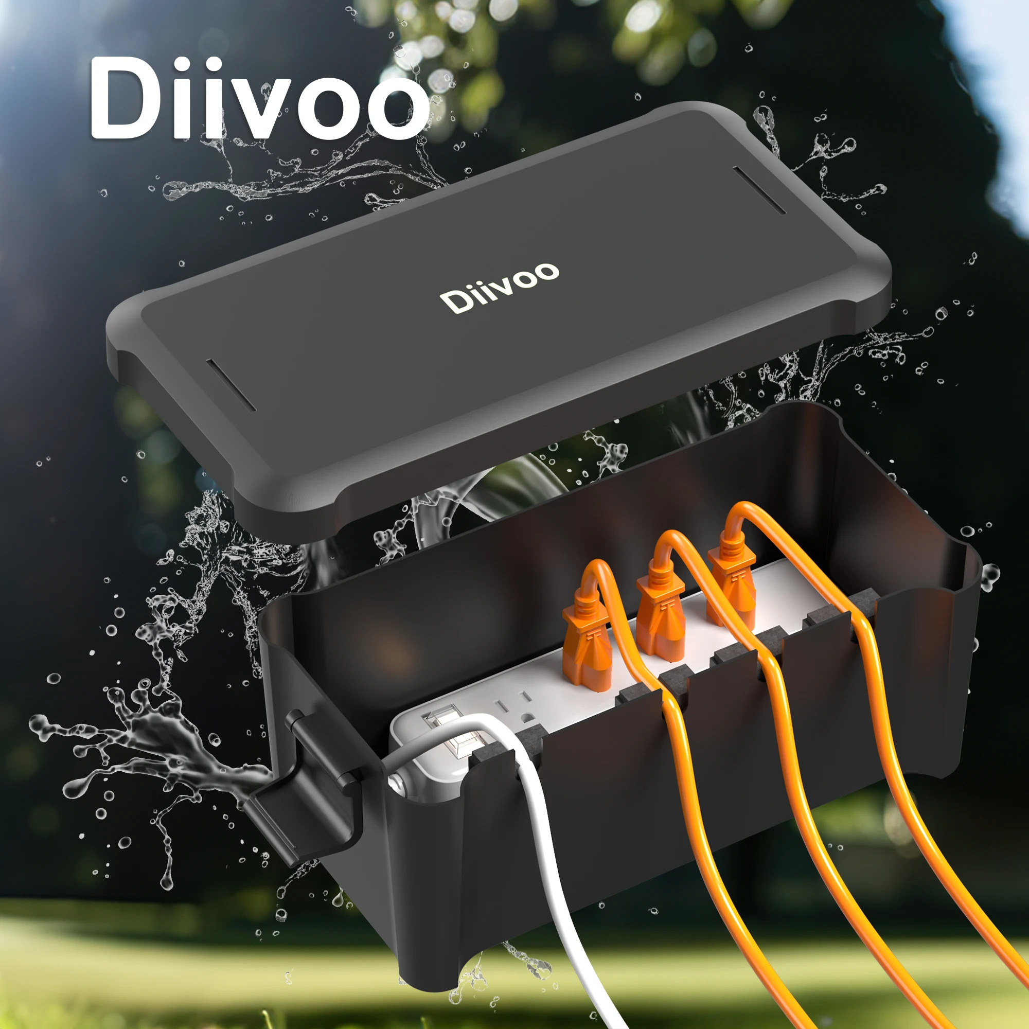 Smart Garden Furniture - Diivoo Outdoor Waterproof Electrical Box Outside