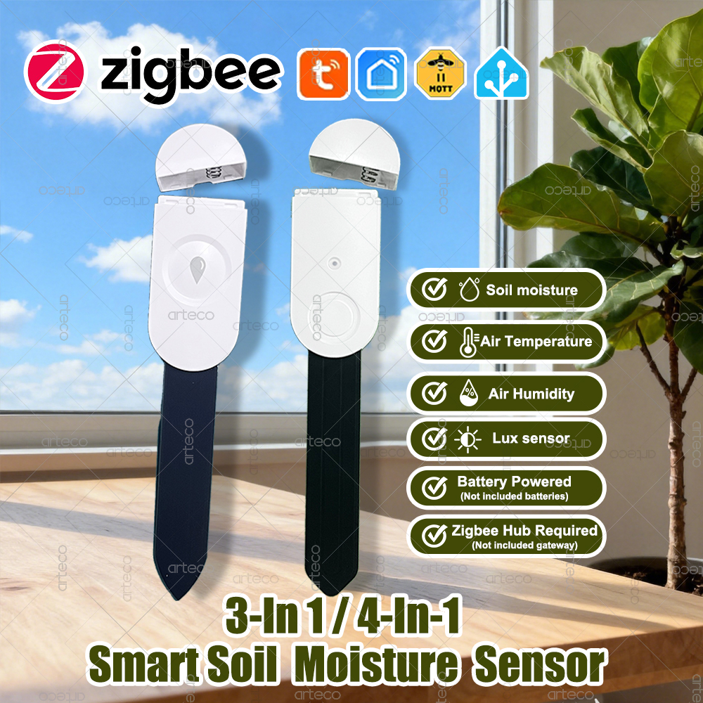 Smart Garden Zigbee - Zigbee Soil Moisture Sensor Temperature Humidity