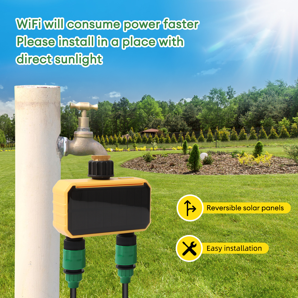 Yieryi 1-Way/2-Way WIFI Solar  - Smart Garden Watering Can review and price