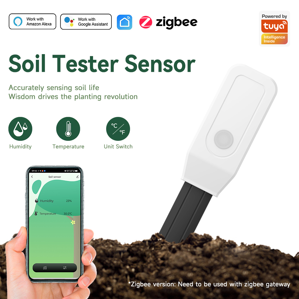iHseno Tuya Zigbee Smart Soil  - Smart Garden Zigbee review and price