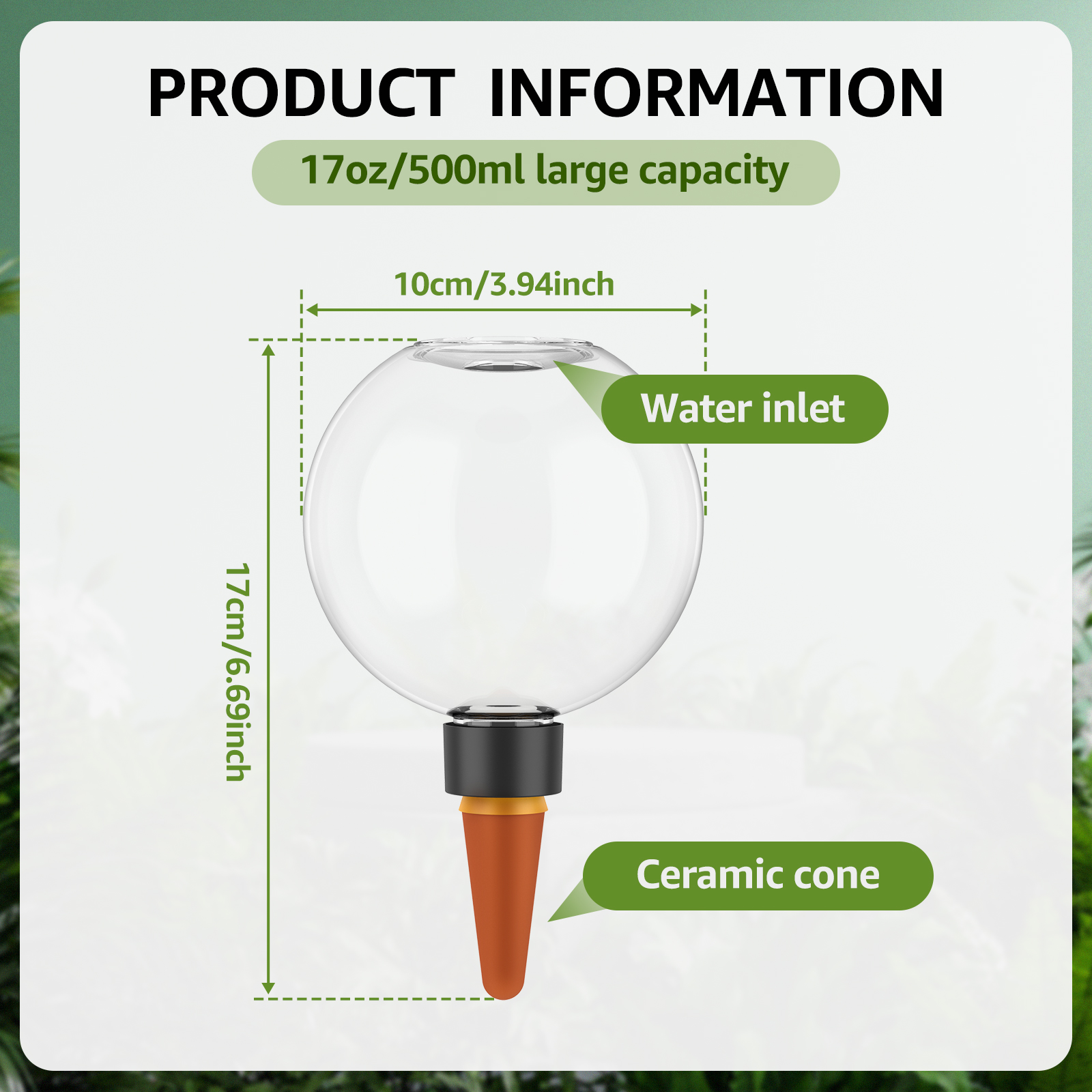 2/4Pcs 500ML Automatic Drip Ir - Smart Garden Auk review and price