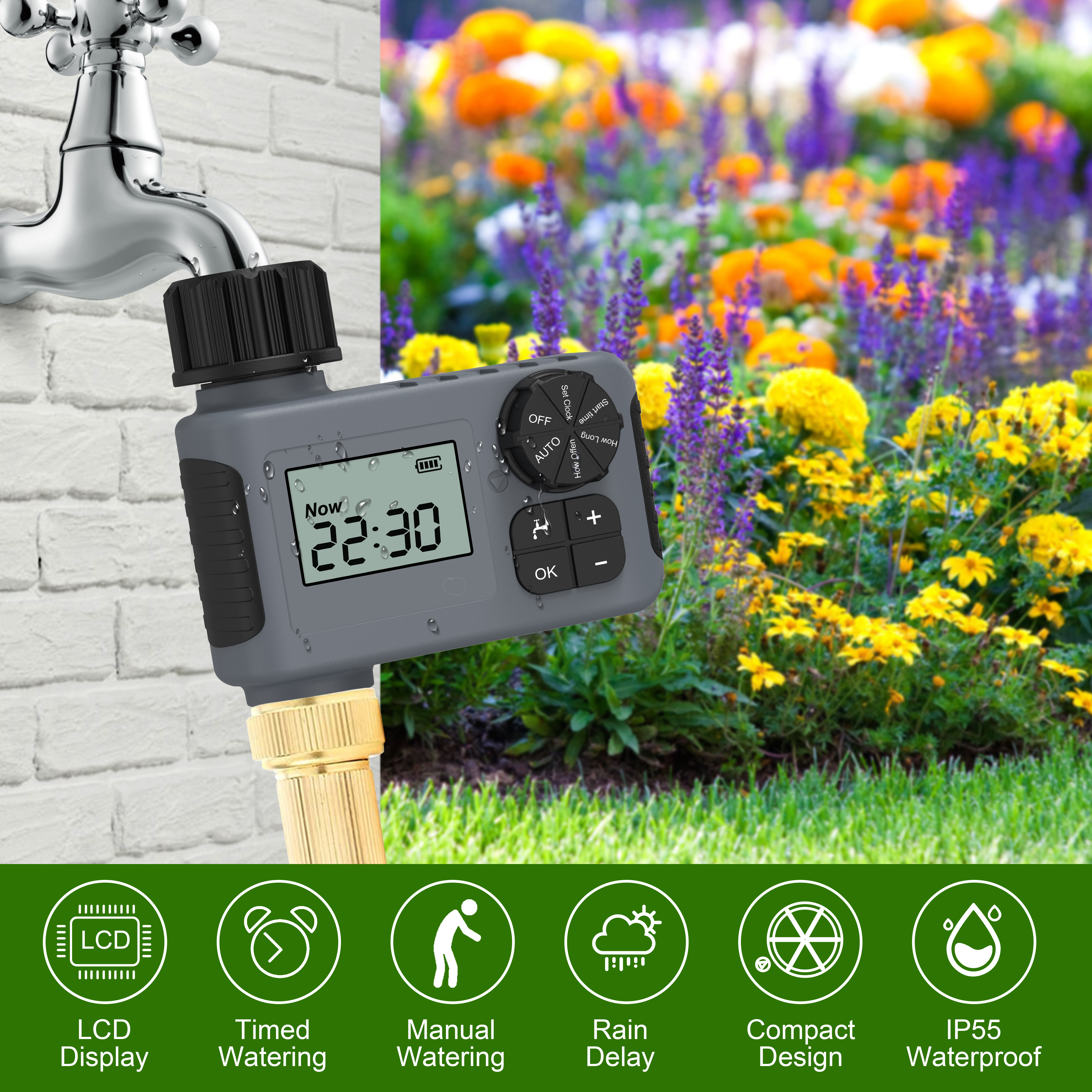 Automatic watering timer intel - Smart Garden Watering Can review and price