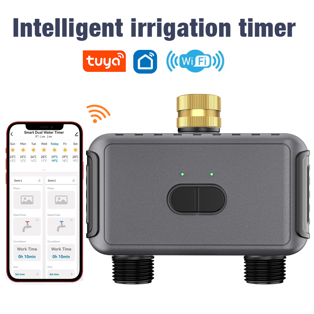 Wifi Automatic Water Timer Dua - Smart Garden Home review and price