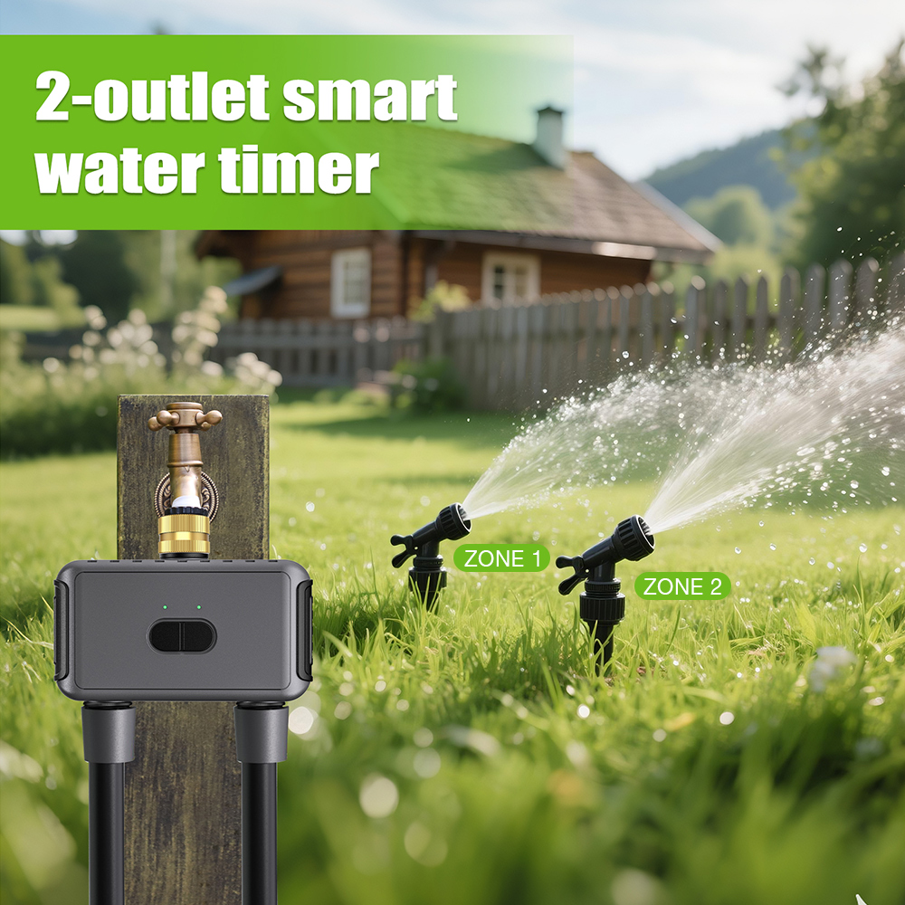Wifi Automatic Water Timer Dua - Smart Garden Home review and price