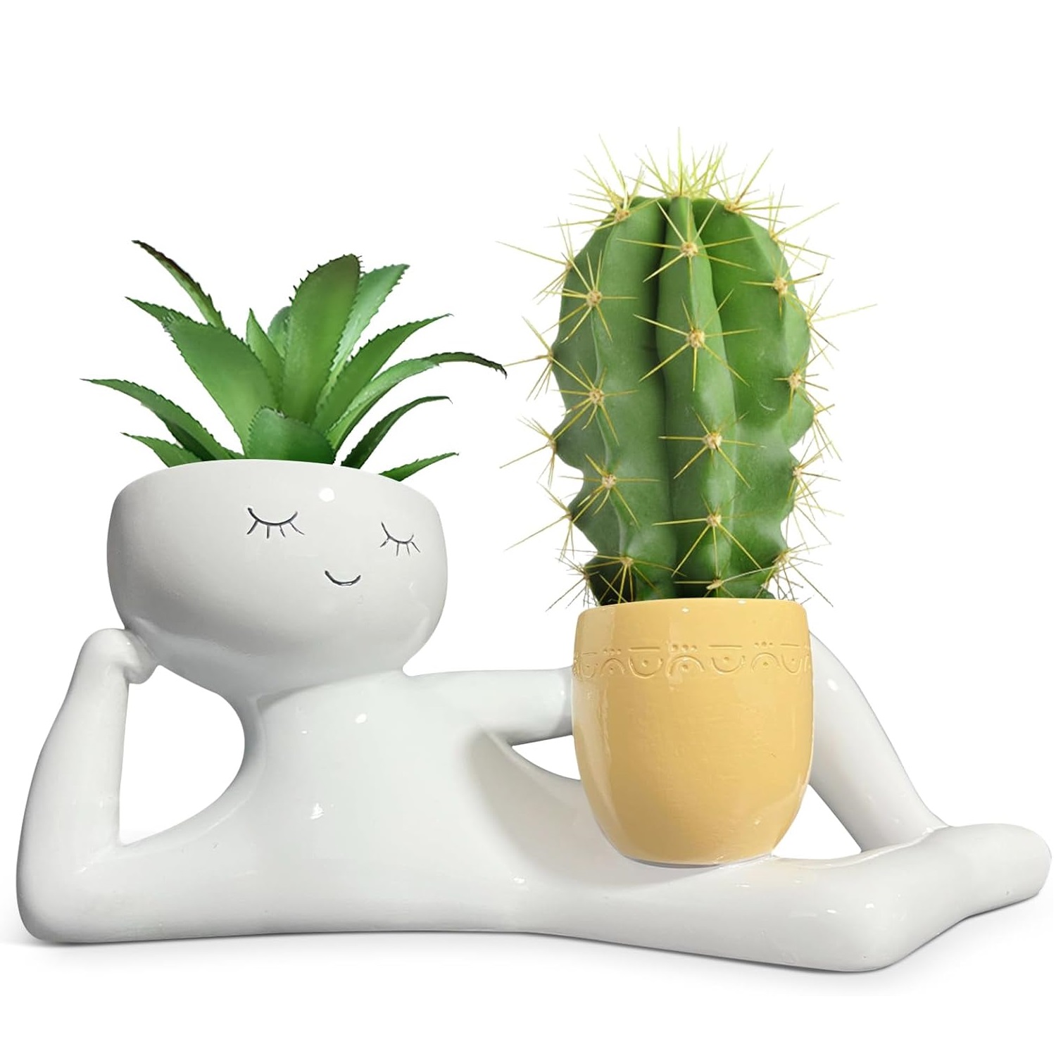 Lazy Little Guy Planter Unique - Smart Garden In Home review and price