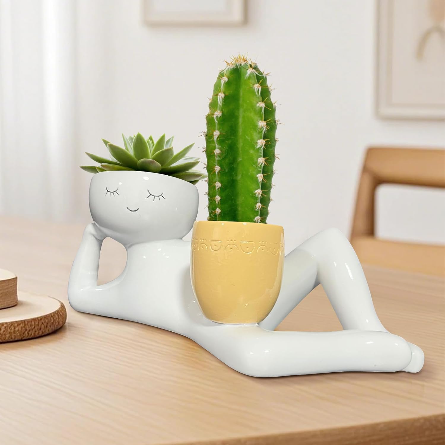 Lazy Little Guy Planter Unique - Smart Garden In Home review and price