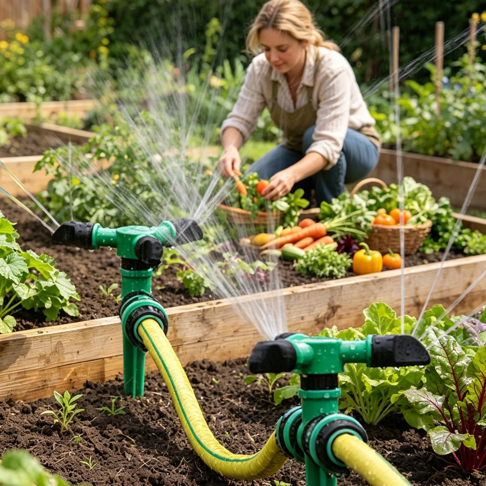 Automatic Rotating Water Sprin - Smart Garden Home review and price