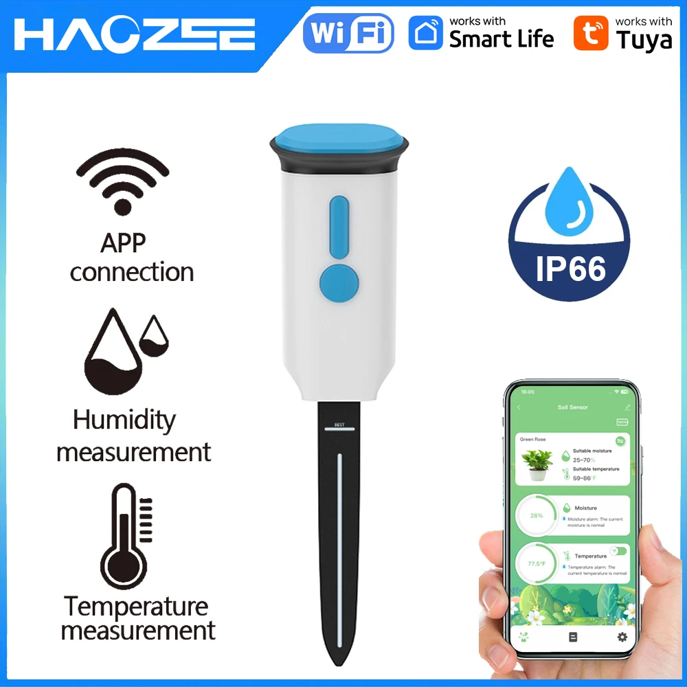 Haozee Tuya Smart WiFi Soil Mo - Smart Garden Furniture review and price