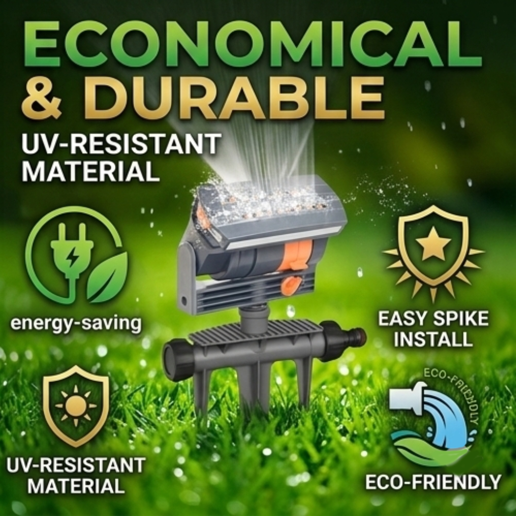 Automatic Oscillating Sprinkle - Smart Garden Home review and price
