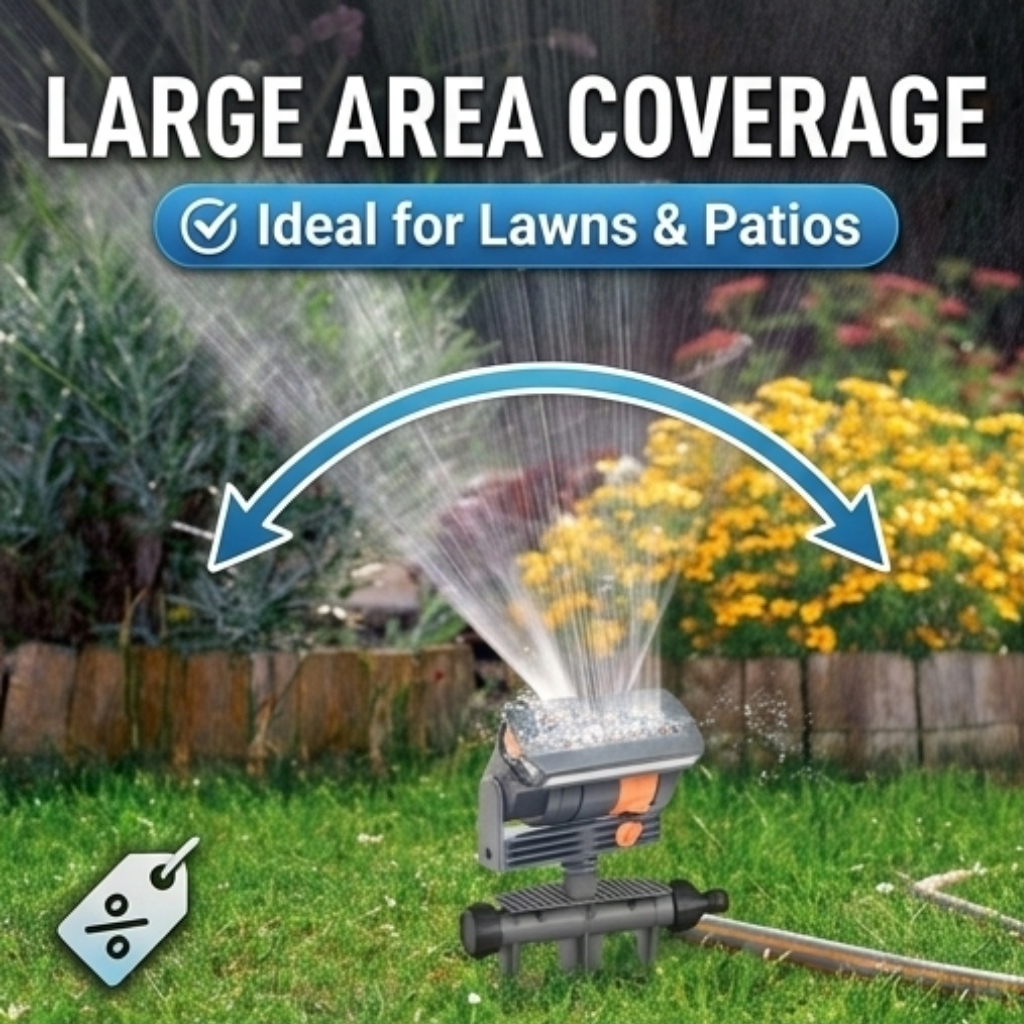 Automatic Oscillating Sprinkle - Smart Garden Home review and price