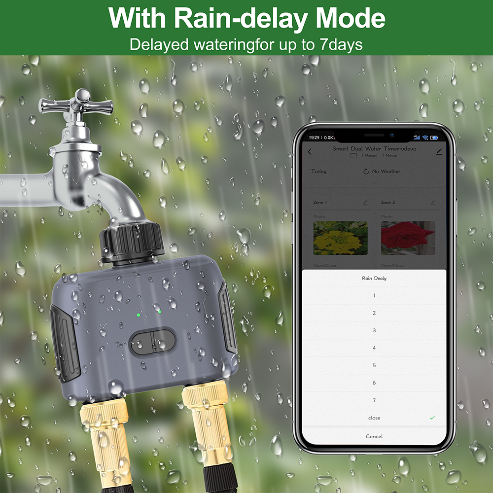 Tuya Zigbee/Bluetooth Water Ti - Smart Garden Watering Can review and price