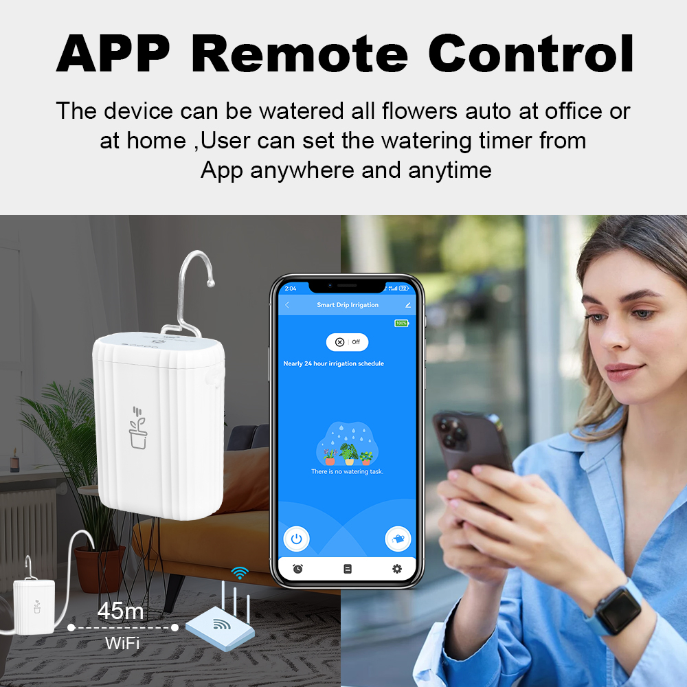 WiFi Smart Drip Irrigation Aut - Smart Garden Watering Can review and price