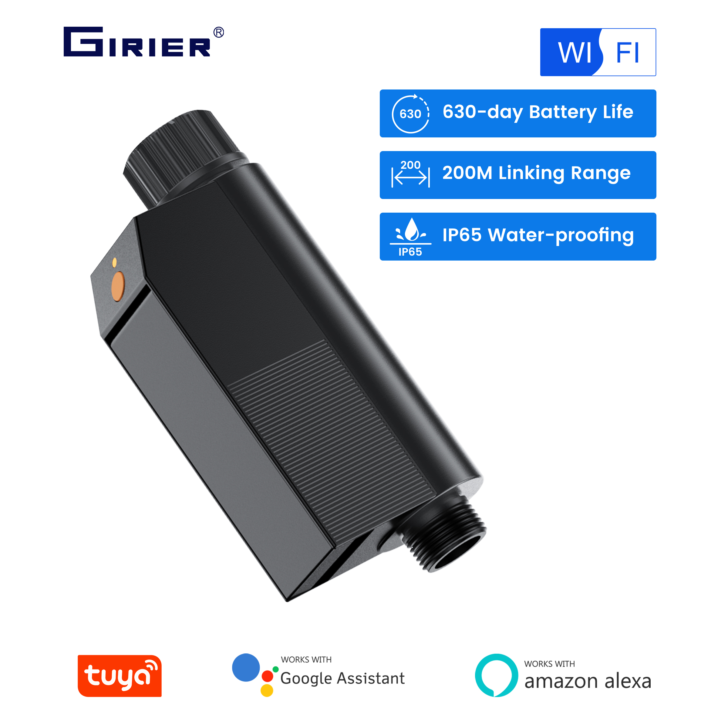 GIRIER Tuya Smart Water Timer  - Smart Garden Watering Can review and price