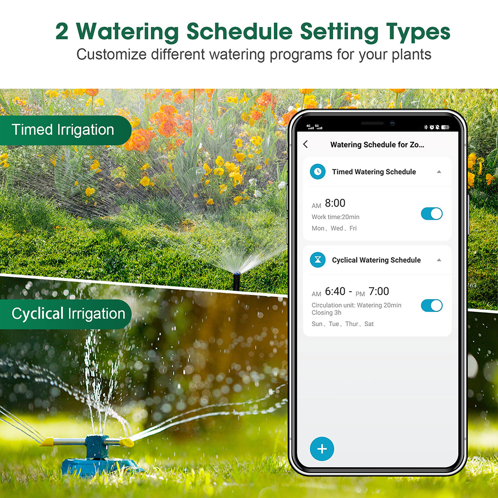 Tuya Smart Dual Water Timer Bl - Smart Garden Zigbee review and price