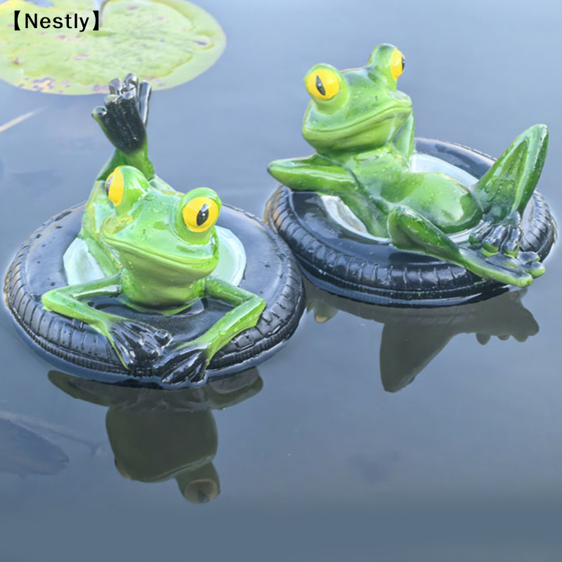 Floating Frogs For Ponds, Cute - Smart Garden In Home review and price