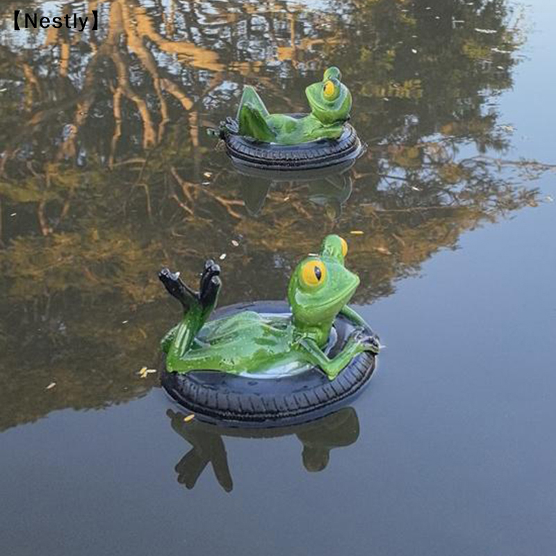 Floating Frogs For Ponds, Cute - Smart Garden In Home review and price