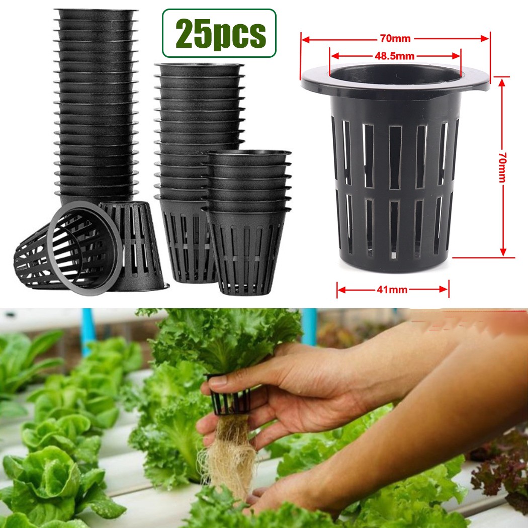 25PCS Hydroponic Pot Net Cup H - Smart Garden Plastic Cups review and price
