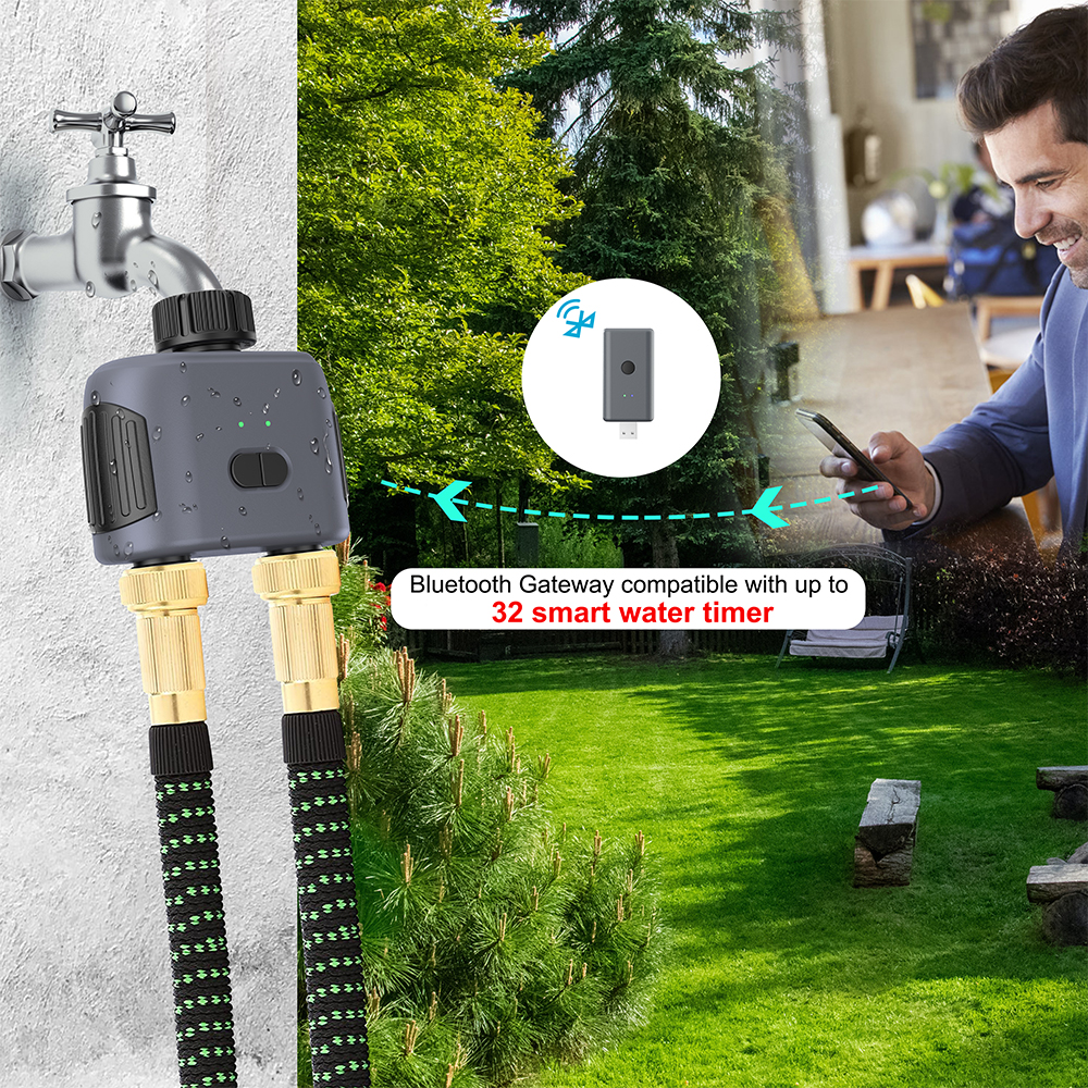 Tuya Zigbee WIFI Watering Time - Smart Garden Zigbee review and price