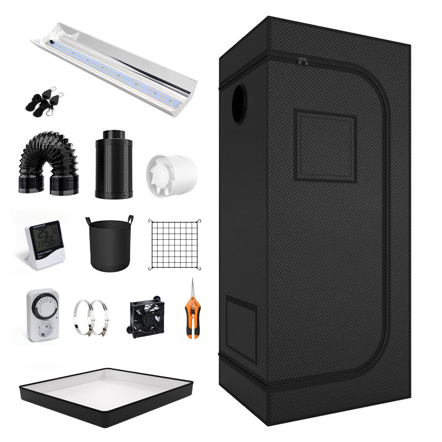 4x4 Grow Tent Complete Kit LED - Grow Tent Complete Kit review and price