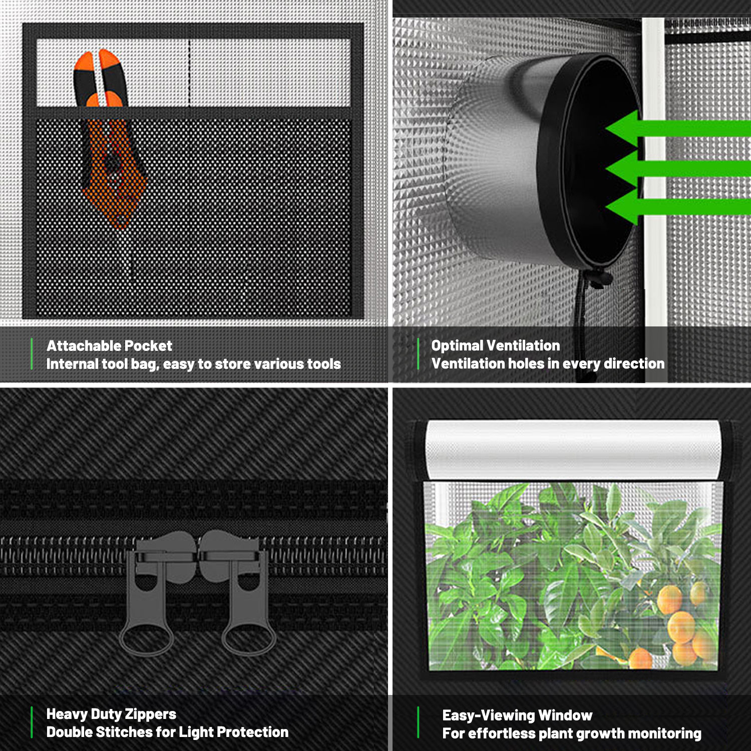 4x4 Grow Tent Complete Kit LED - Grow Tent Complete Kit review and price