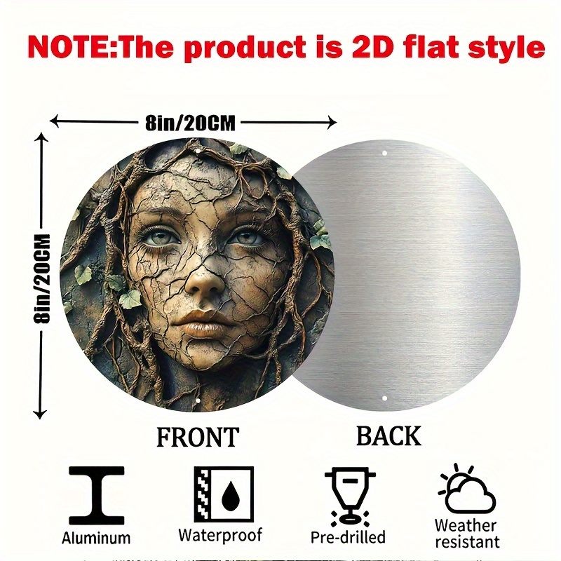 2D Flat, Vintage Aluminum Roun - Smart Garden In Home review and price
