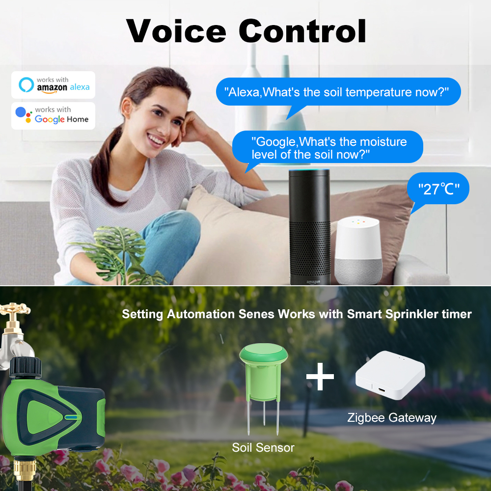 Zigbee Smart Soil Sensor Plant - Smart Garden Zigbee review and price