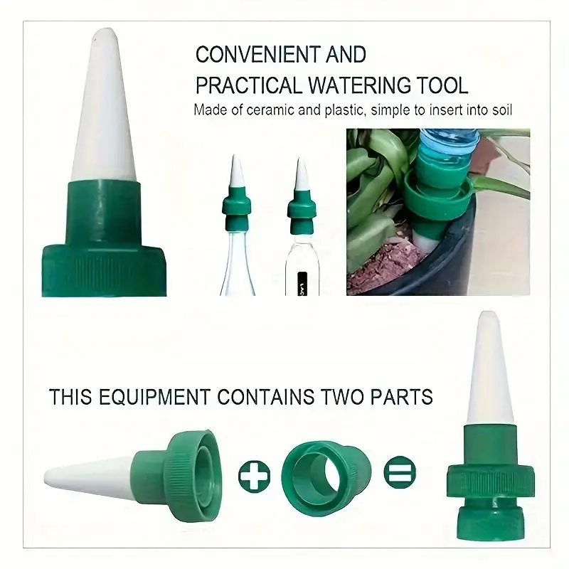 4Pcs Automatic Plant Drip Irri - Smart Garden Auk review and price