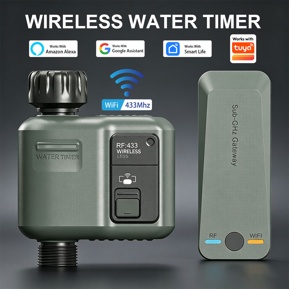 Tuya RF433 Wireless Intelligen - Smart Garden Watering Can review and price