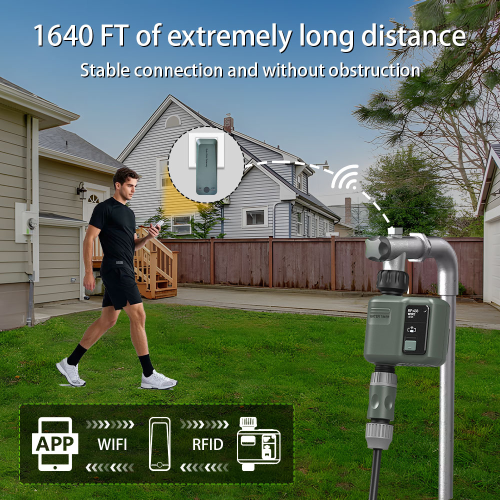 Tuya RF433 Wireless Intelligen - Smart Garden Watering Can review and price