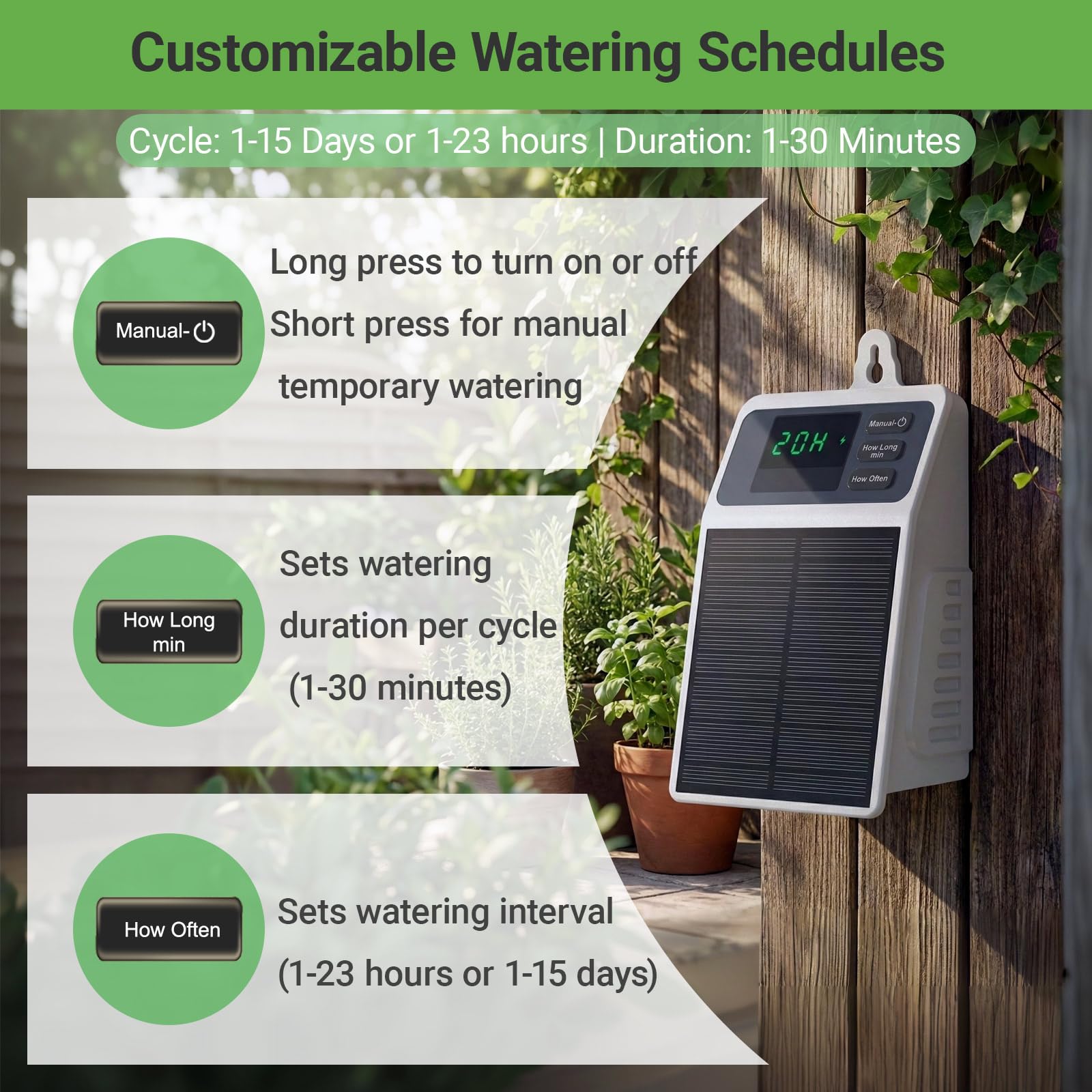 Upgraded Solar Drip Irrigation - Smart Garden Auk review and price