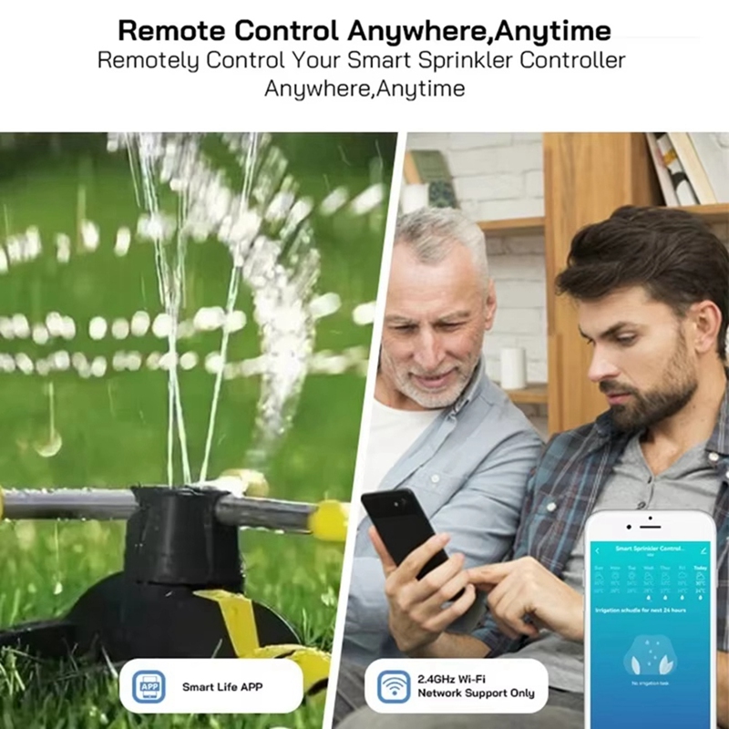 Tuya WiFi Smart Sprinkler Cont - Smart Garden In Home review and price