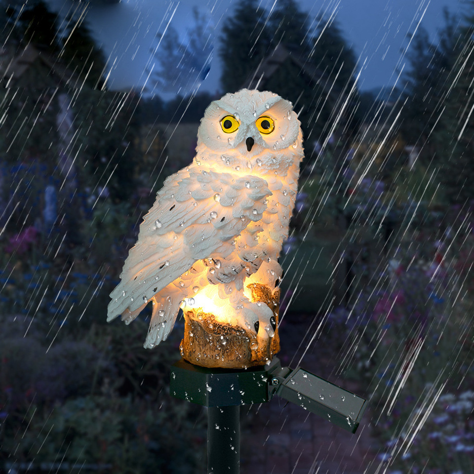 Solar Owl Statue Garden Light  - Smart Garden In Home review and price
