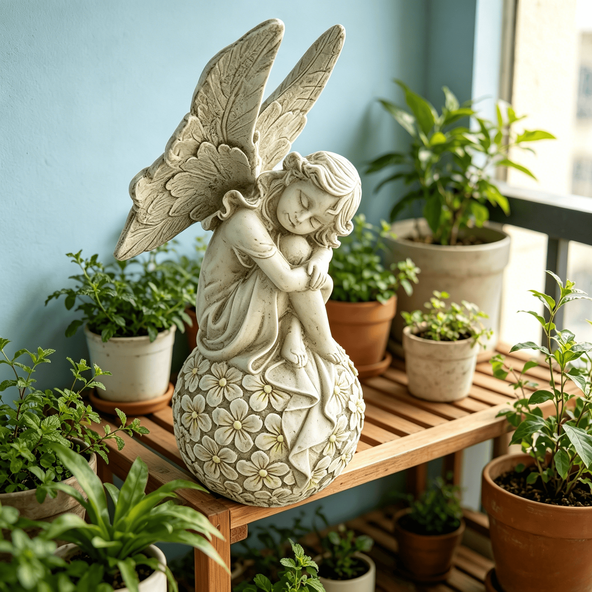 13.2-inch Garden Fairy Statue, - Smart Garden In Home review and price