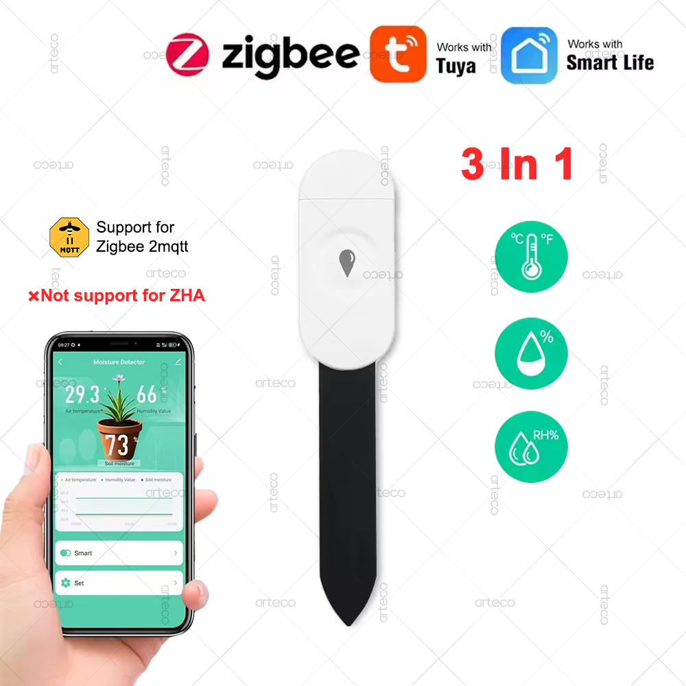 Tuya Zigbee Temperature Humidi - Smart Garden Zigbee review and price