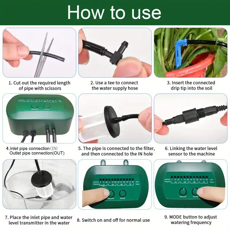 Solar Intelligent Irrigation K - Smart Garden Home review and price