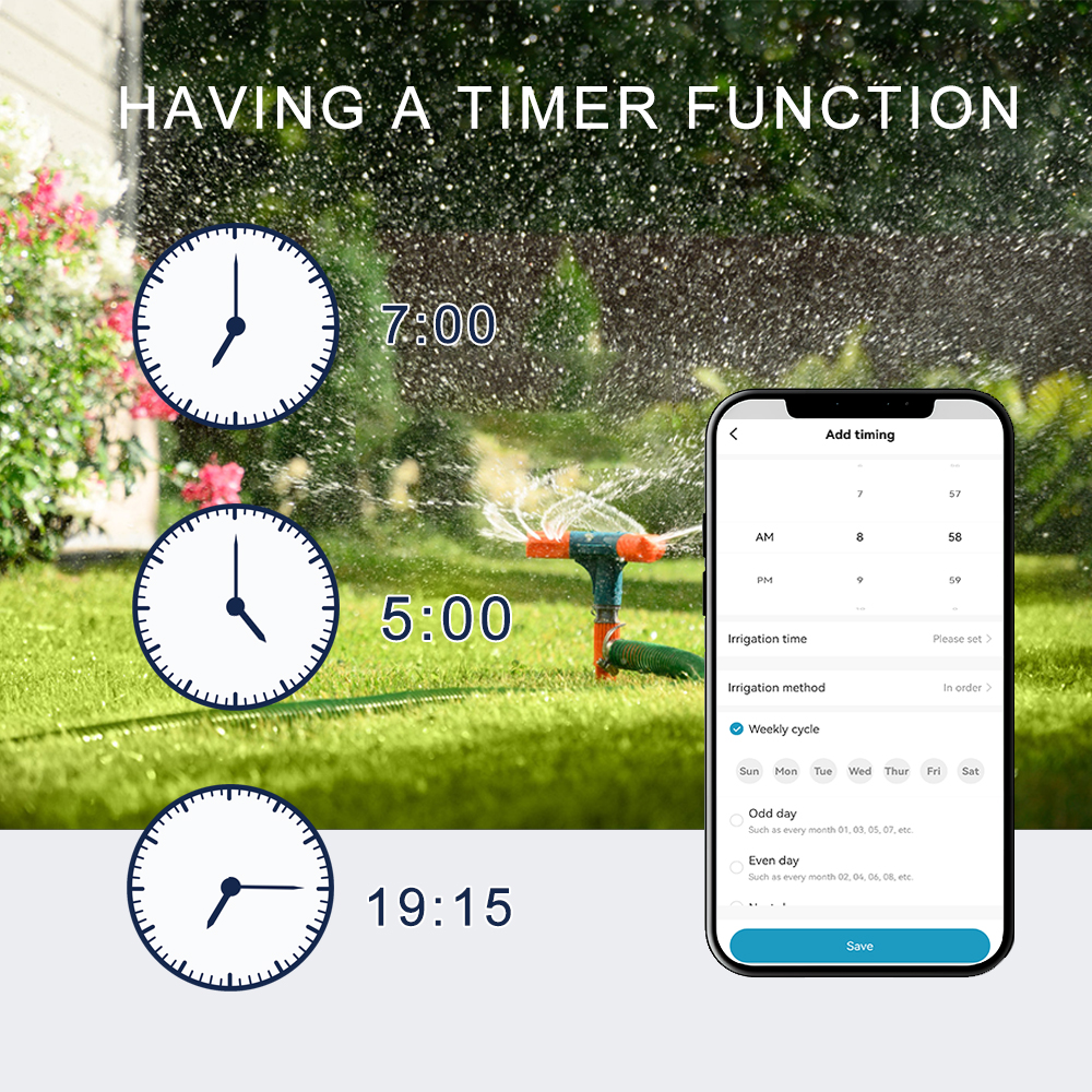 8 Zones Wifi Tuya Smart Garden - Smart Garden Watering Can review and price