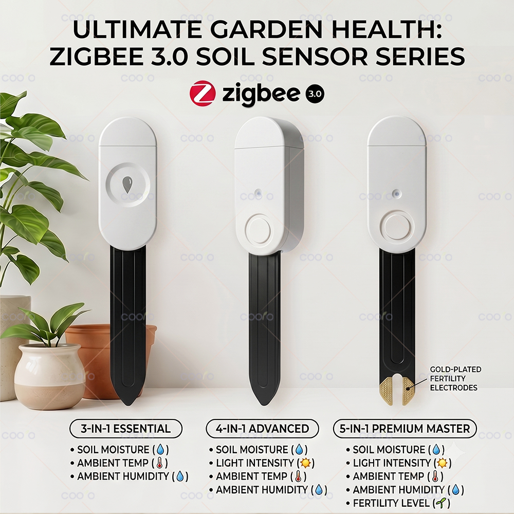 Tuya Zigbee Temperature Humidi - Smart Garden Zigbee review and price