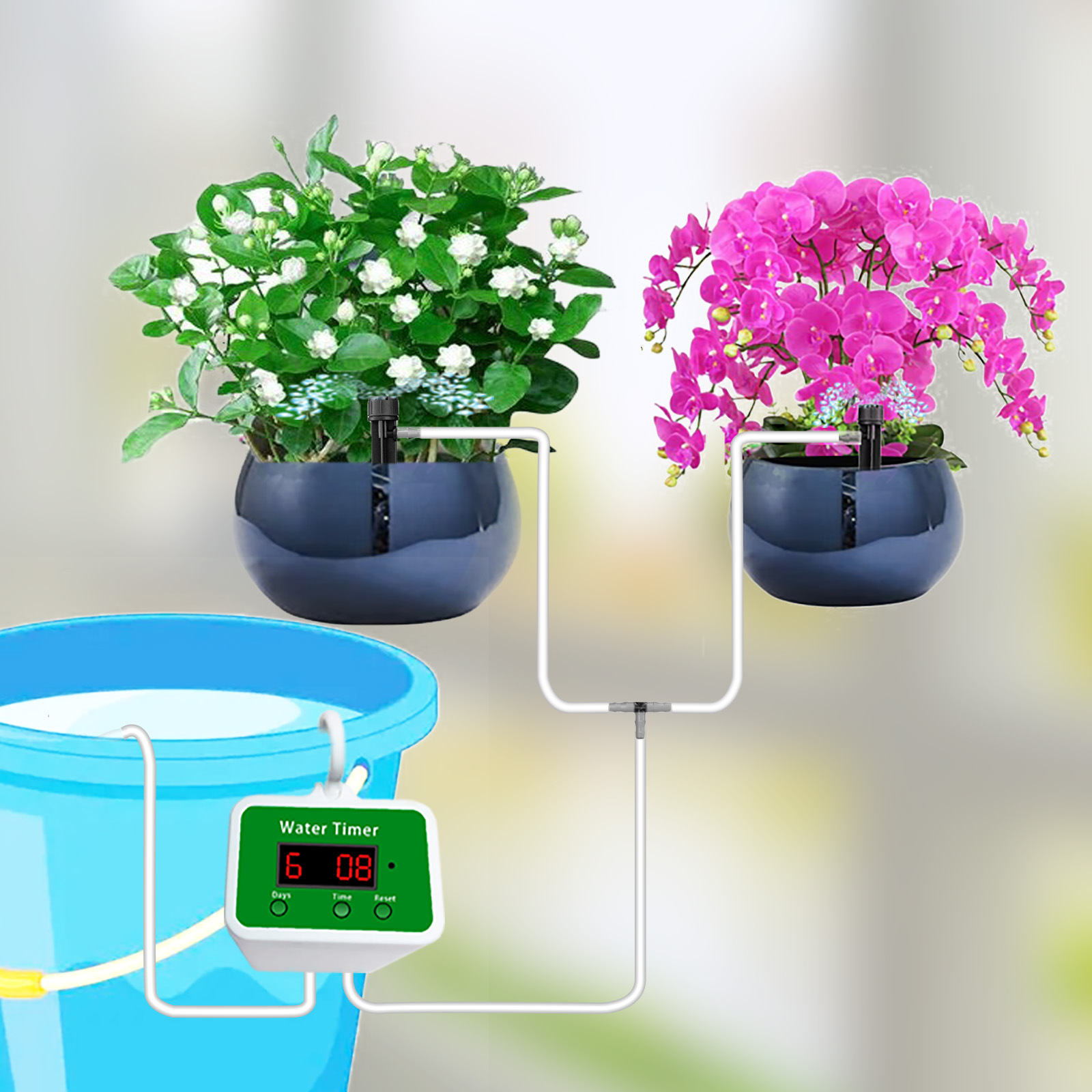 Automatic Drip Irrigation Syst - Smart Garden Plastic Cups review and price