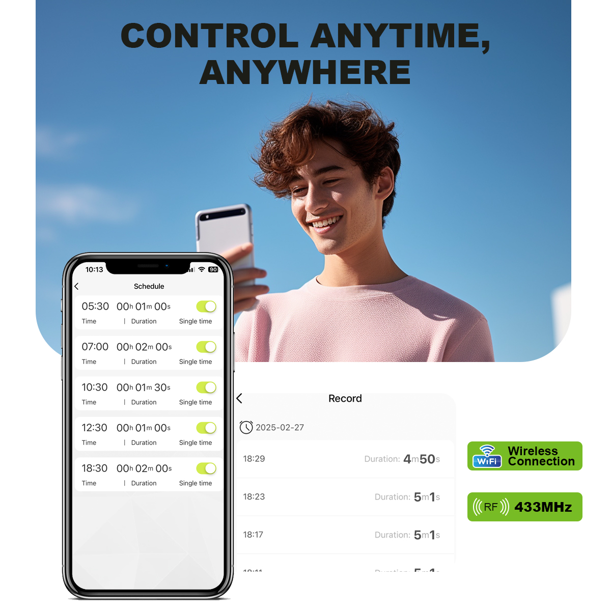 4 Outlet Programmable Water Ti - Smart Garden Auk review and price